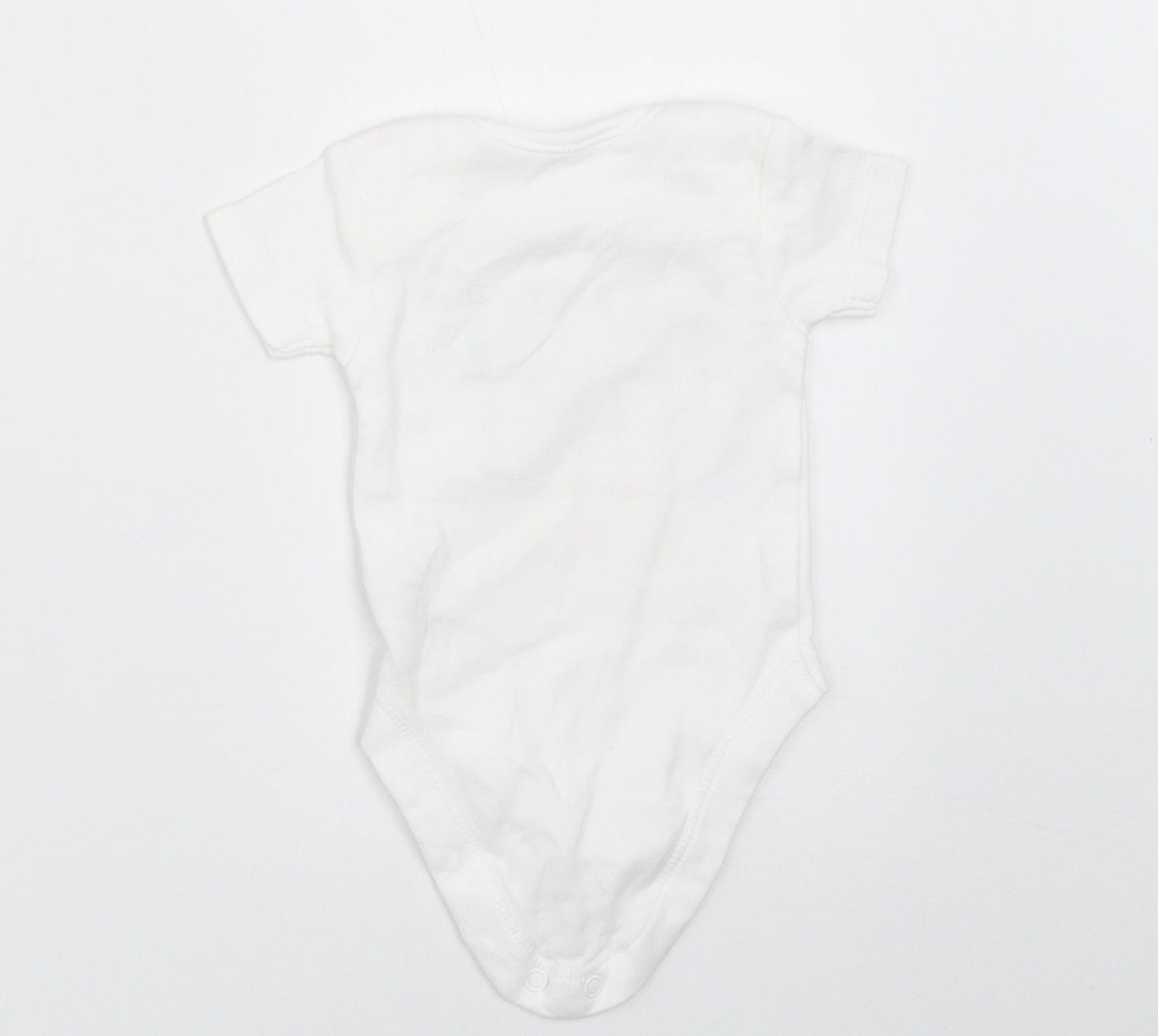 George Baby White   Babygrow One-Piece Size 0-3 Months