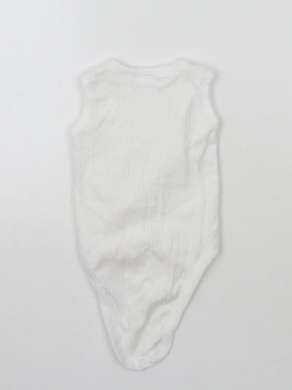 Zara Baby White   Babygrow One-Piece Size 0-3 Months