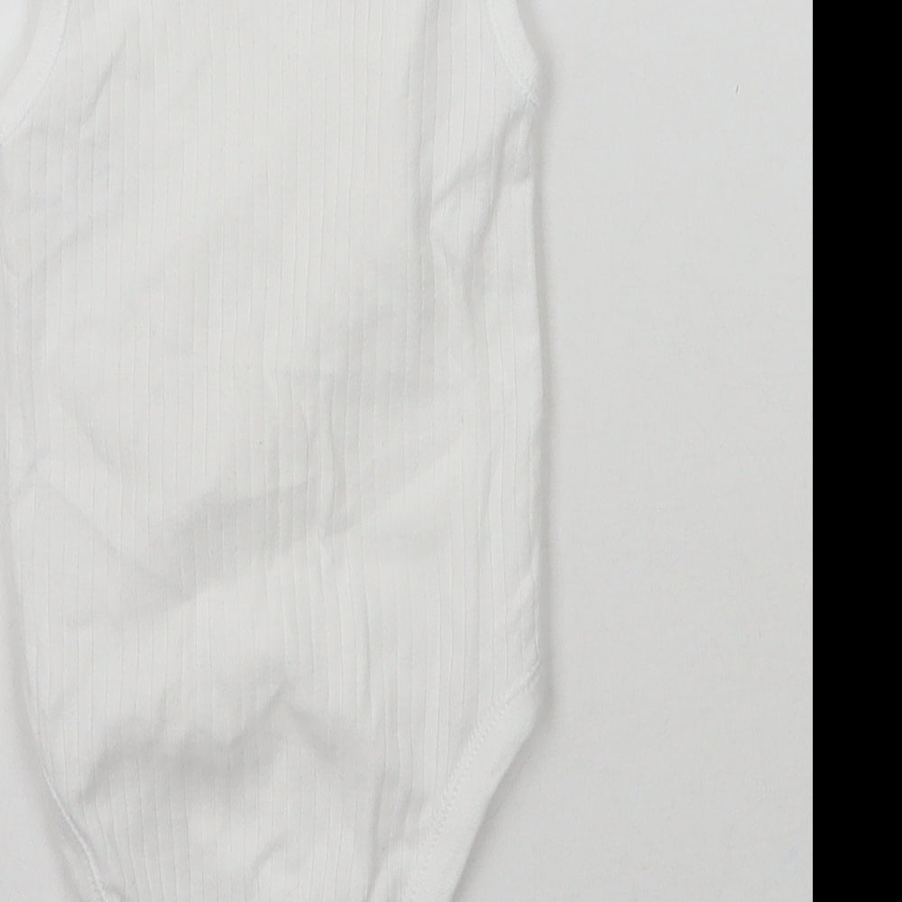 Zara Baby White   Babygrow One-Piece Size 0-3 Months