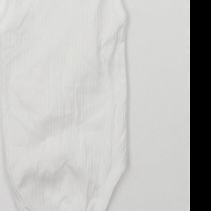 Zara Baby White   Babygrow One-Piece Size 0-3 Months
