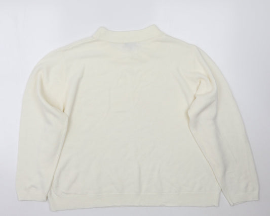 Arista Womens Ivory   Pullover Jumper Size 20