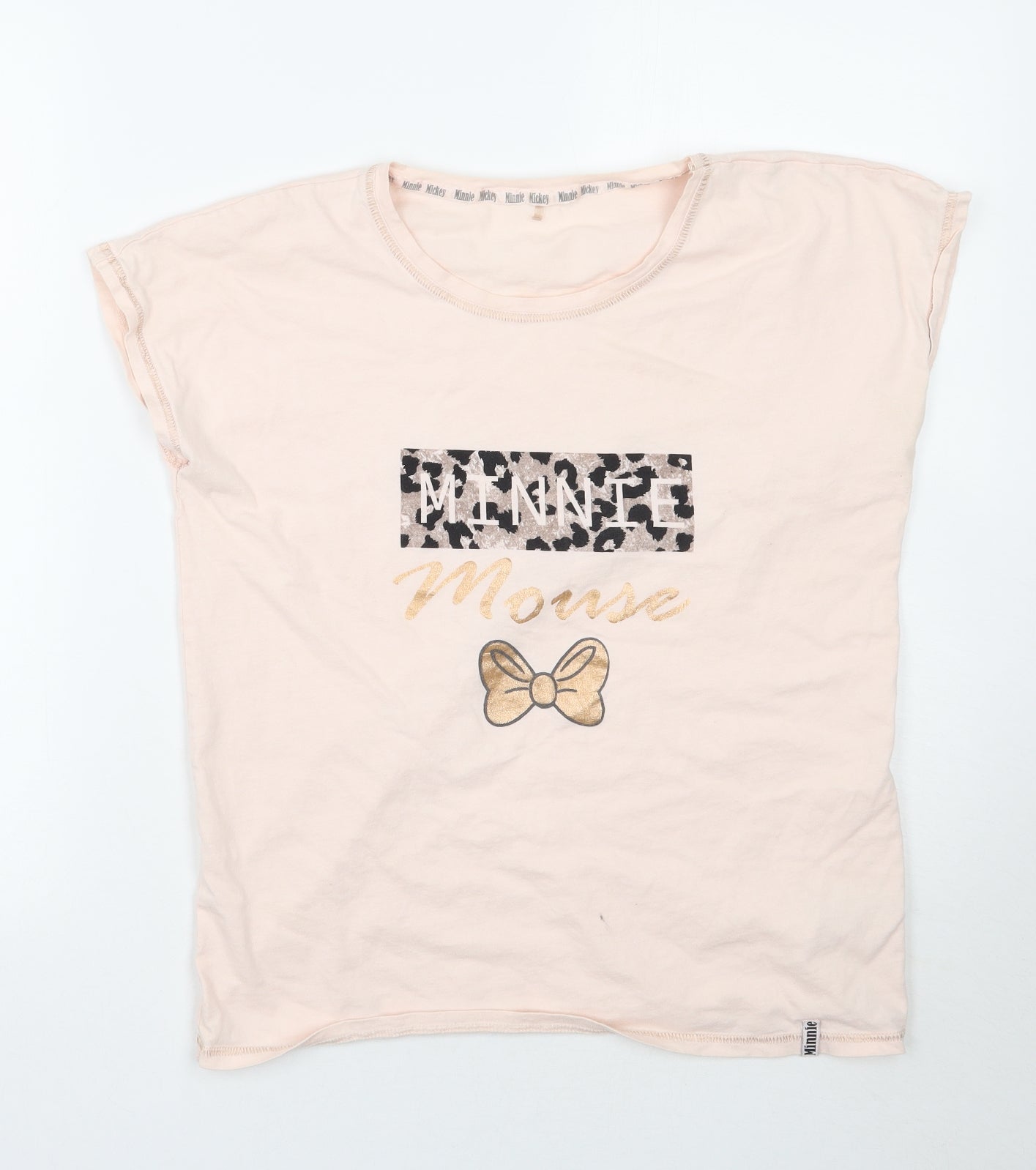 George Womens Pink   Basic T-Shirt Size 10