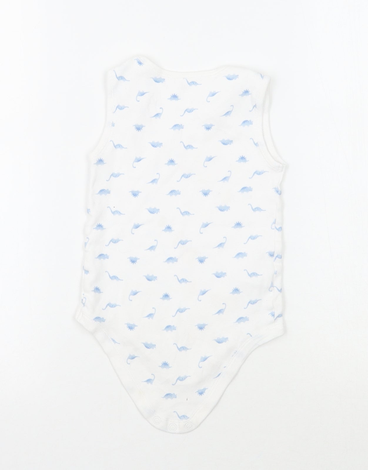 TU Baby White Animal Print  Babygrow One-Piece Size 18-24 Months