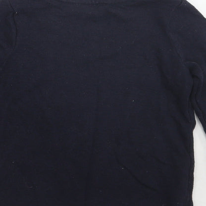 F&F Girls Blue   Pullover Jumper Size 9-12 Months