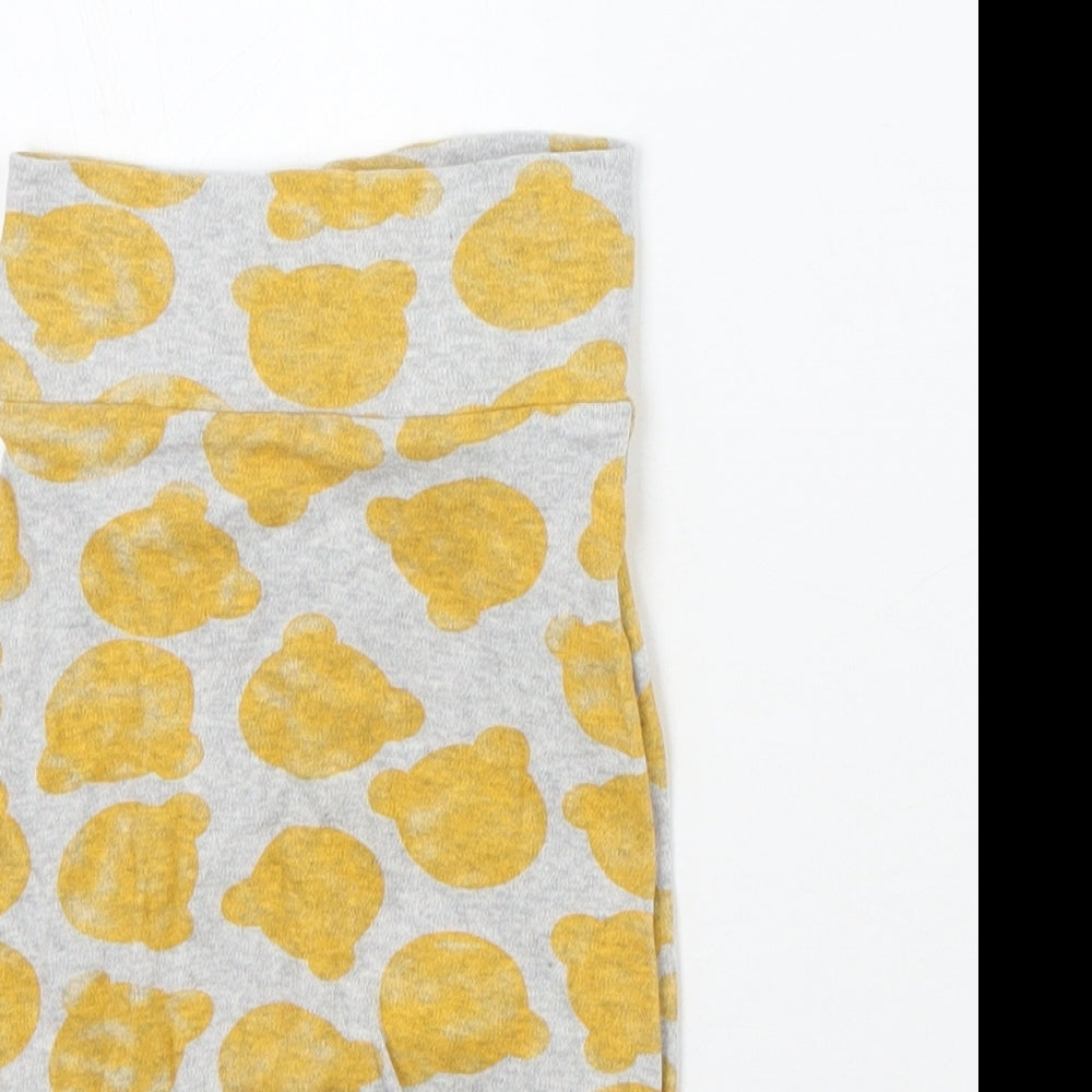 Nutmeg Baby Yellow Geometric  Sweatpants Trousers Size 9-12 Months