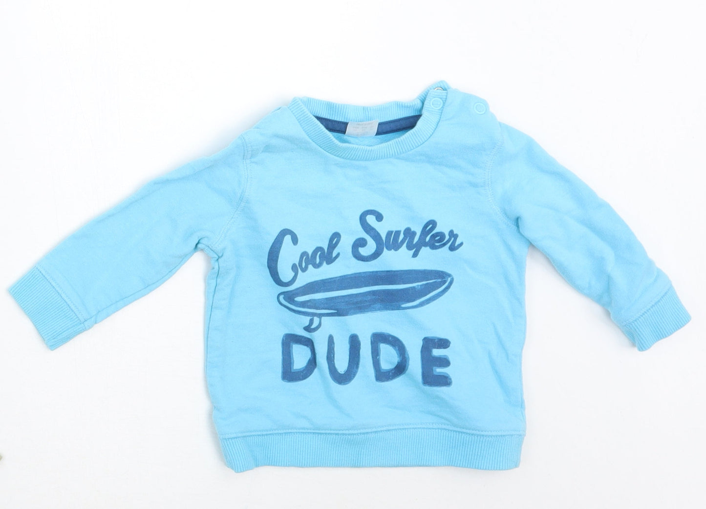 F&F Baby Blue   Pullover Jumper Size 3-6 Months
