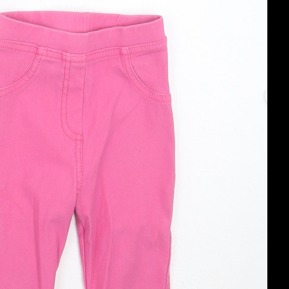 Matalan Baby Pink   Capri Trousers Size 9-12 Months