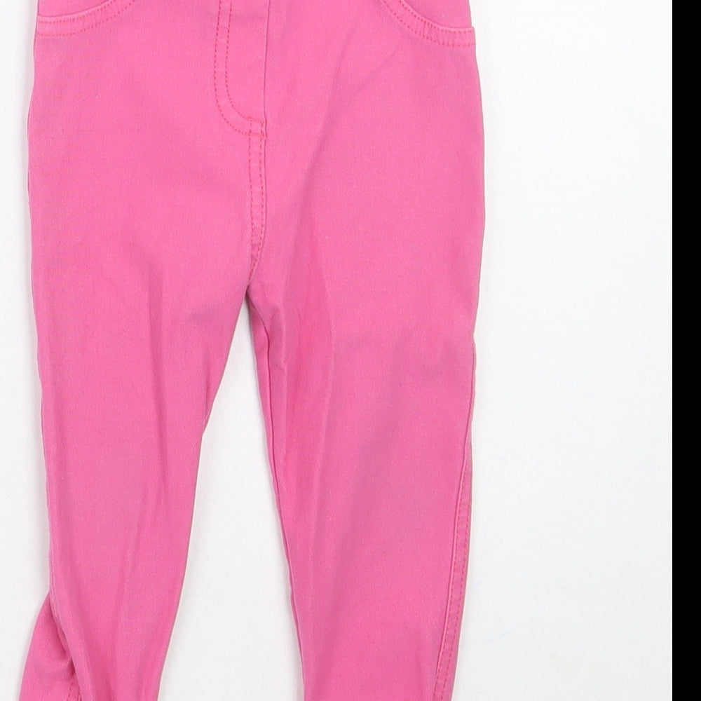 Matalan Baby Pink   Capri Trousers Size 9-12 Months