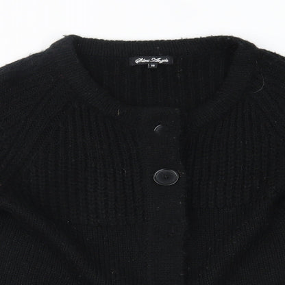 Silent Angels Womens Black   Cardigan Jumper Size 16