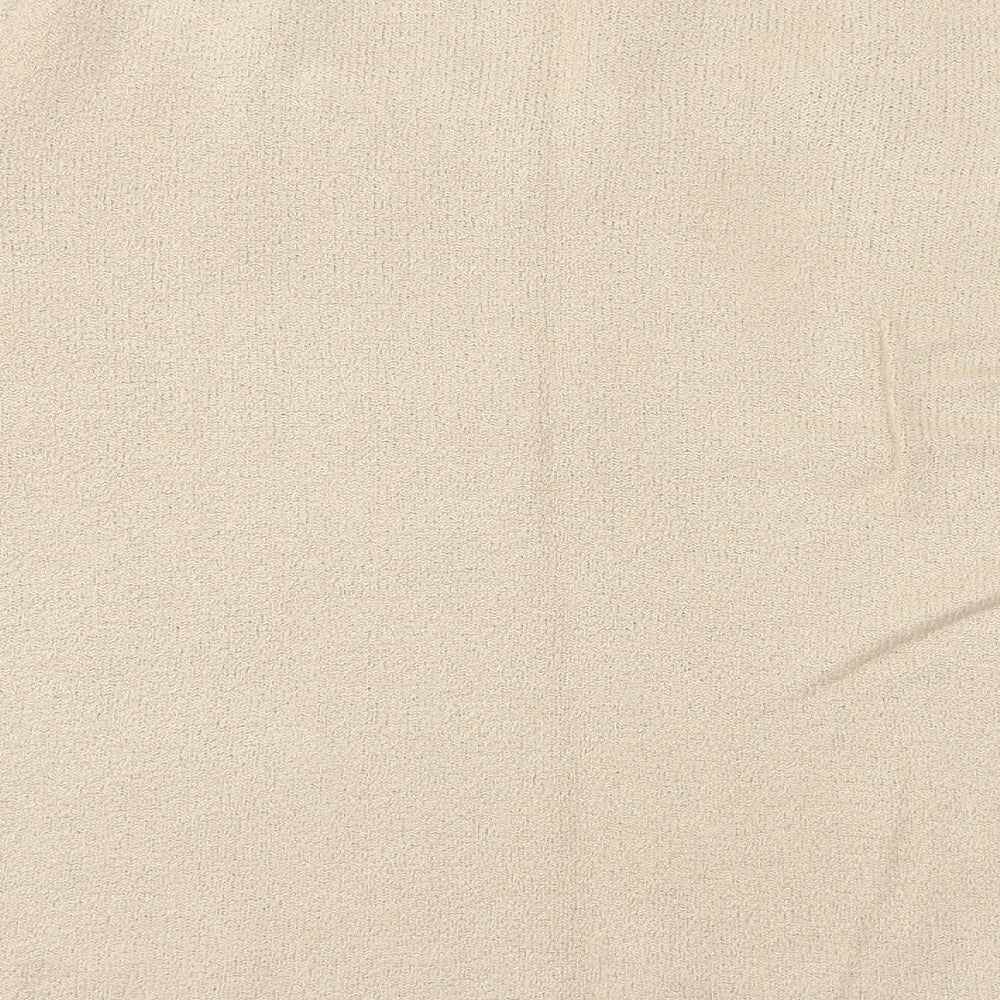 Classics Womens Beige   Basic T-Shirt Size 14