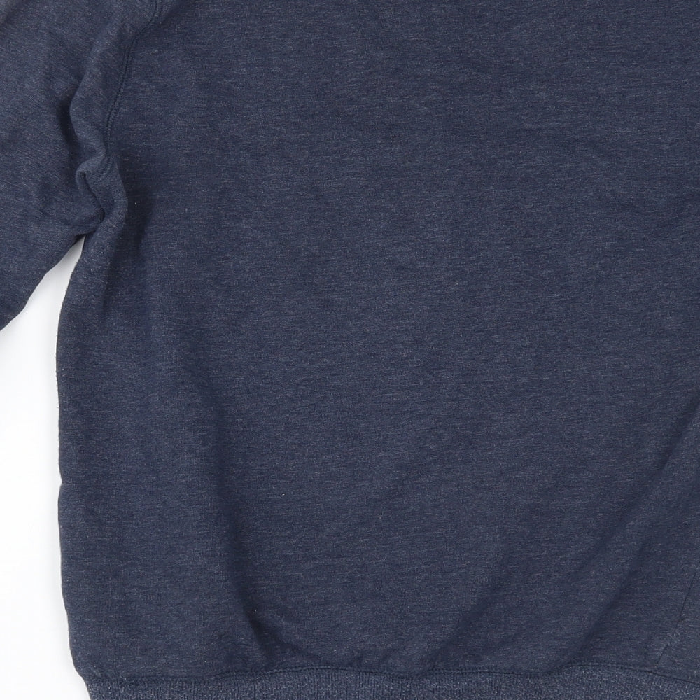 Mens UK Size XS H&M Blue Pullover Sweatshirt