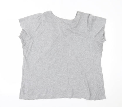 Preworn Mens Grey    T-Shirt Size 20