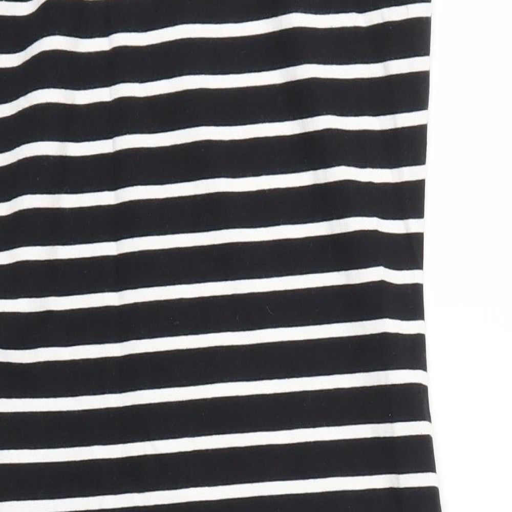 Noisy may Womens Multicoloured Striped  T-Shirt Dress  Size XS