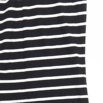 Noisy may Womens Multicoloured Striped  T-Shirt Dress  Size XS