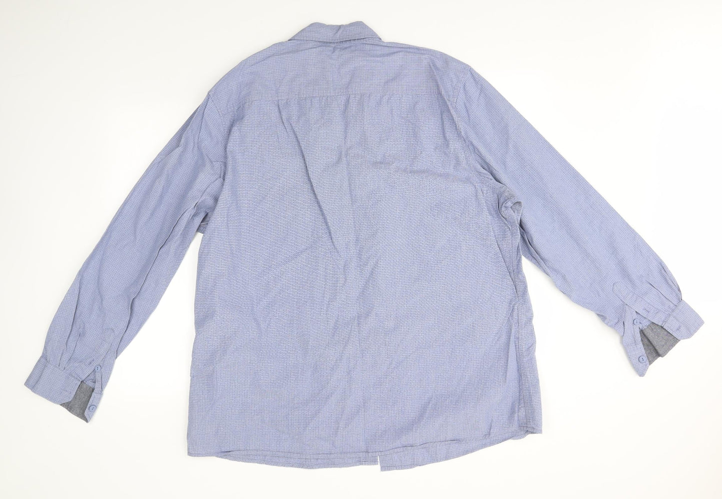 George Mens Blue    Button-Up Size 2XL