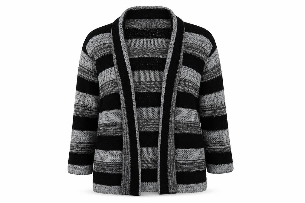 Womens UK Size S Whisper Grey Cardigan Jumper