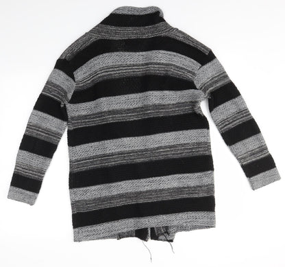 Womens UK Size S Whisper Grey Cardigan Jumper