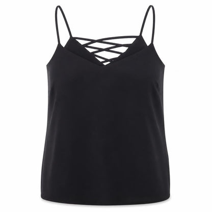 Womens UK Size 14 New Look Black Basic Blouse