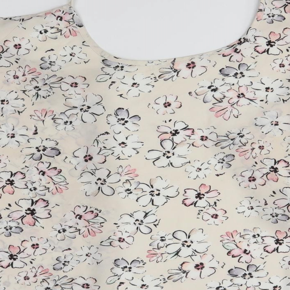 Primark Womens Multicoloured Floral  Basic Button-Up Size 20