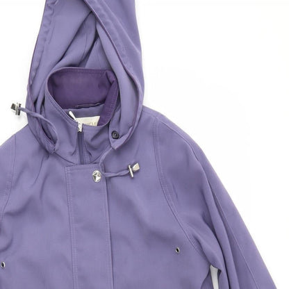 Womens UK Size 10 EWM Purple Overcoat