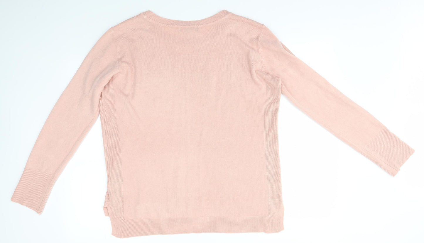 Primark Womens Pink   Pullover Jumper Size L