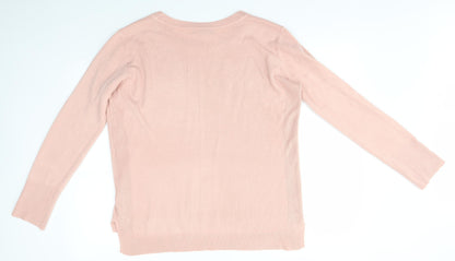Primark Womens Pink   Pullover Jumper Size L
