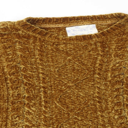 Womens UK Size M Matalan Orange Pullover Jumper