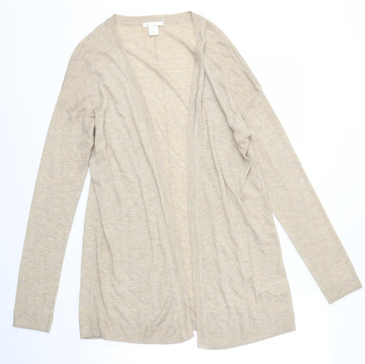 H&M Womens Brown   Cardigan Jumper Size S