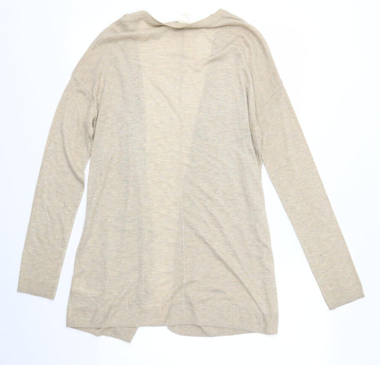 H&M Womens Brown   Cardigan Jumper Size S