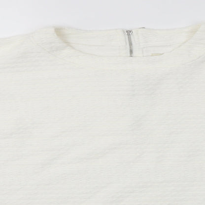 Womens UK Size 16 Matalan White Pullover Jumper