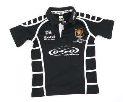 KooGar Mens Black    Polo   - Harrogate & Morley Tour 2010 Rugby