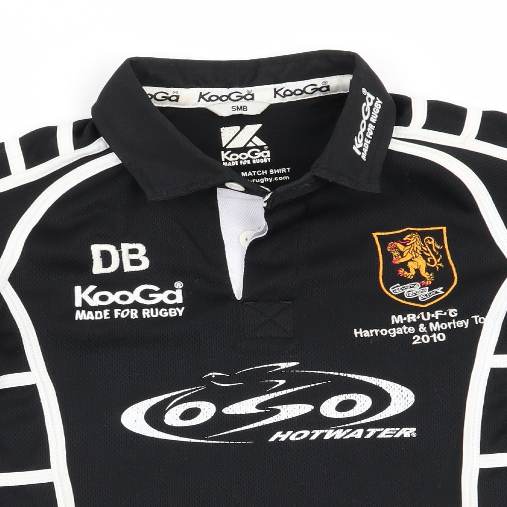 KooGar Mens Black    Polo   - Harrogate & Morley Tour 2010 Rugby