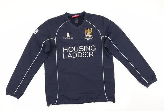 Surridge Mens Blue   Pullover Casual   - Macclesfield RUFC