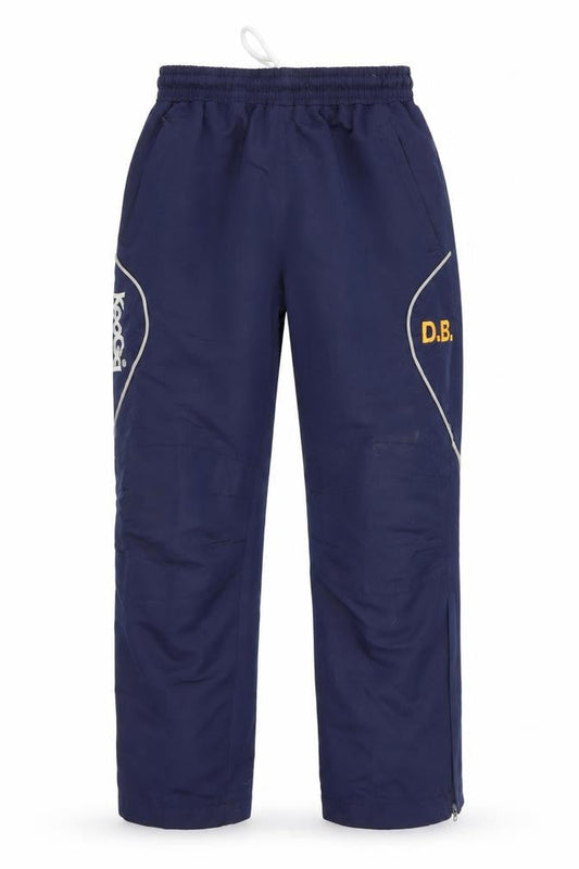 Front view of KooGar men’s blue track pants trousers, 23-inch leg - cropped