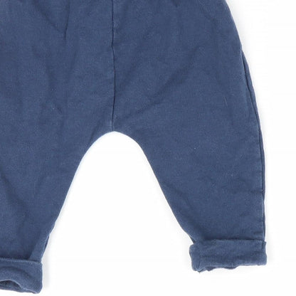 Mothercare Boys Blue   Jogger Trousers Size 3-6 Months  - Car Logo