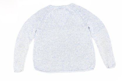 Womens UK Size 6 Preworn Blue Pullover Jumper