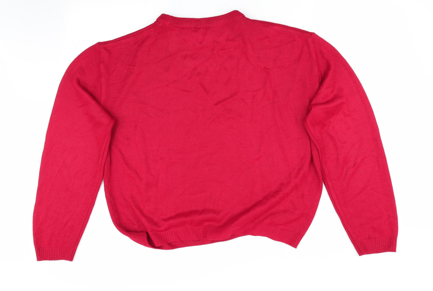 Avabell Mens Red   Pullover Jumper