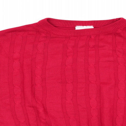 Avabell Mens Red   Pullover Jumper