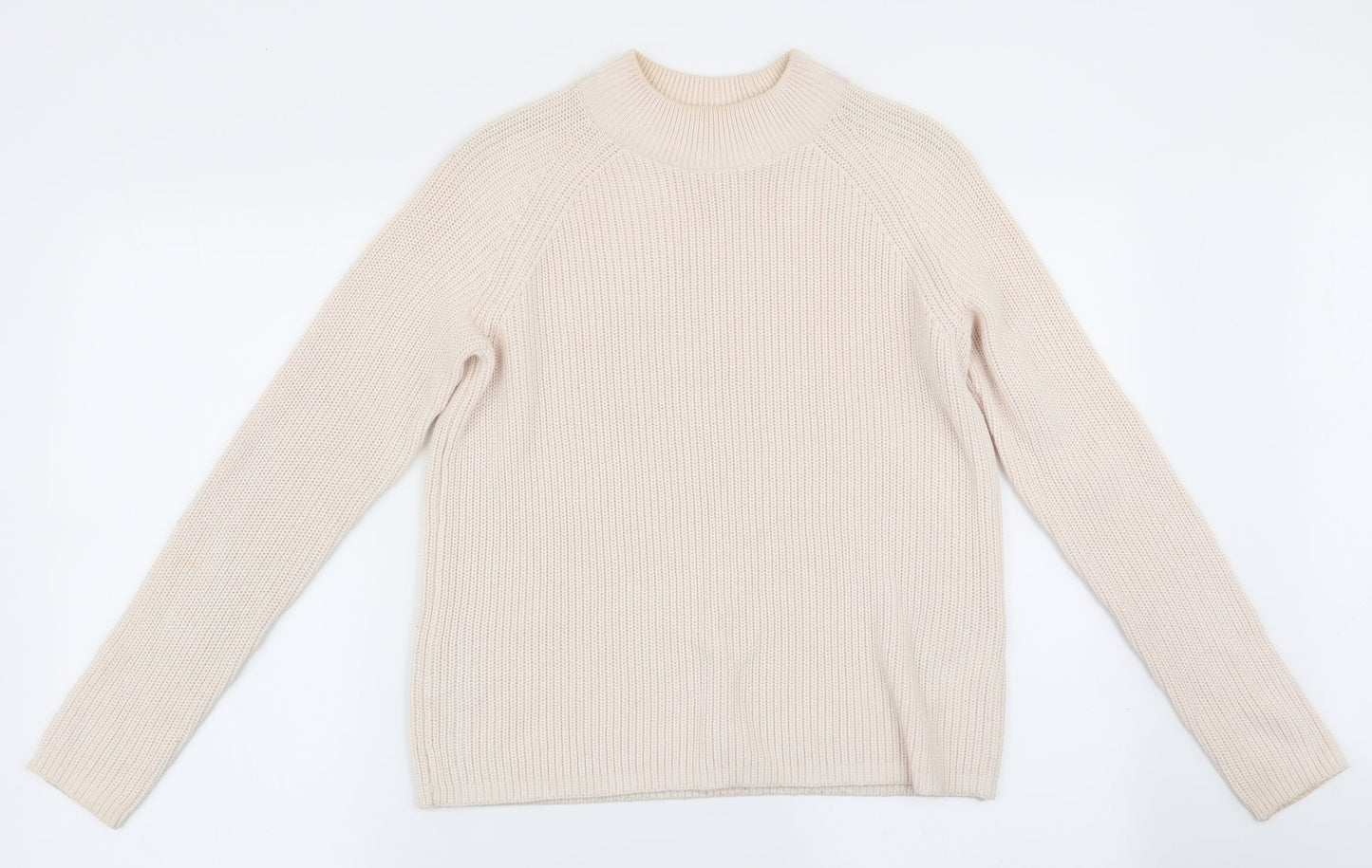 Womens UK Size 6 H&M Ivory Pullover Jumper