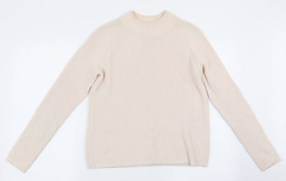 Womens UK Size 6 H&M Ivory Pullover Jumper
