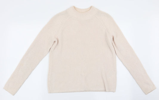 Womens UK Size 6 H&M Ivory Pullover Jumper