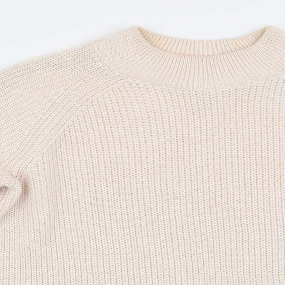 Womens UK Size 6 H&M Ivory Pullover Jumper