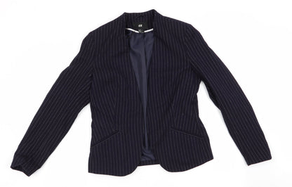 Womens UK Size 10 H&M Blue Jacket