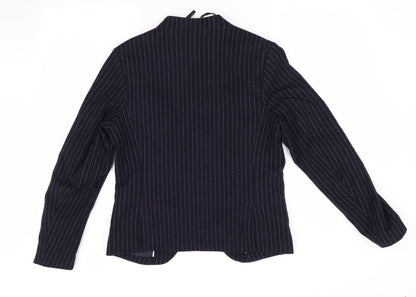 Womens UK Size 10 H&M Blue Jacket