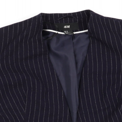 Womens UK Size 10 H&M Blue Jacket