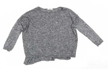 Womens UK Size S Zara Black Pullover Jumper