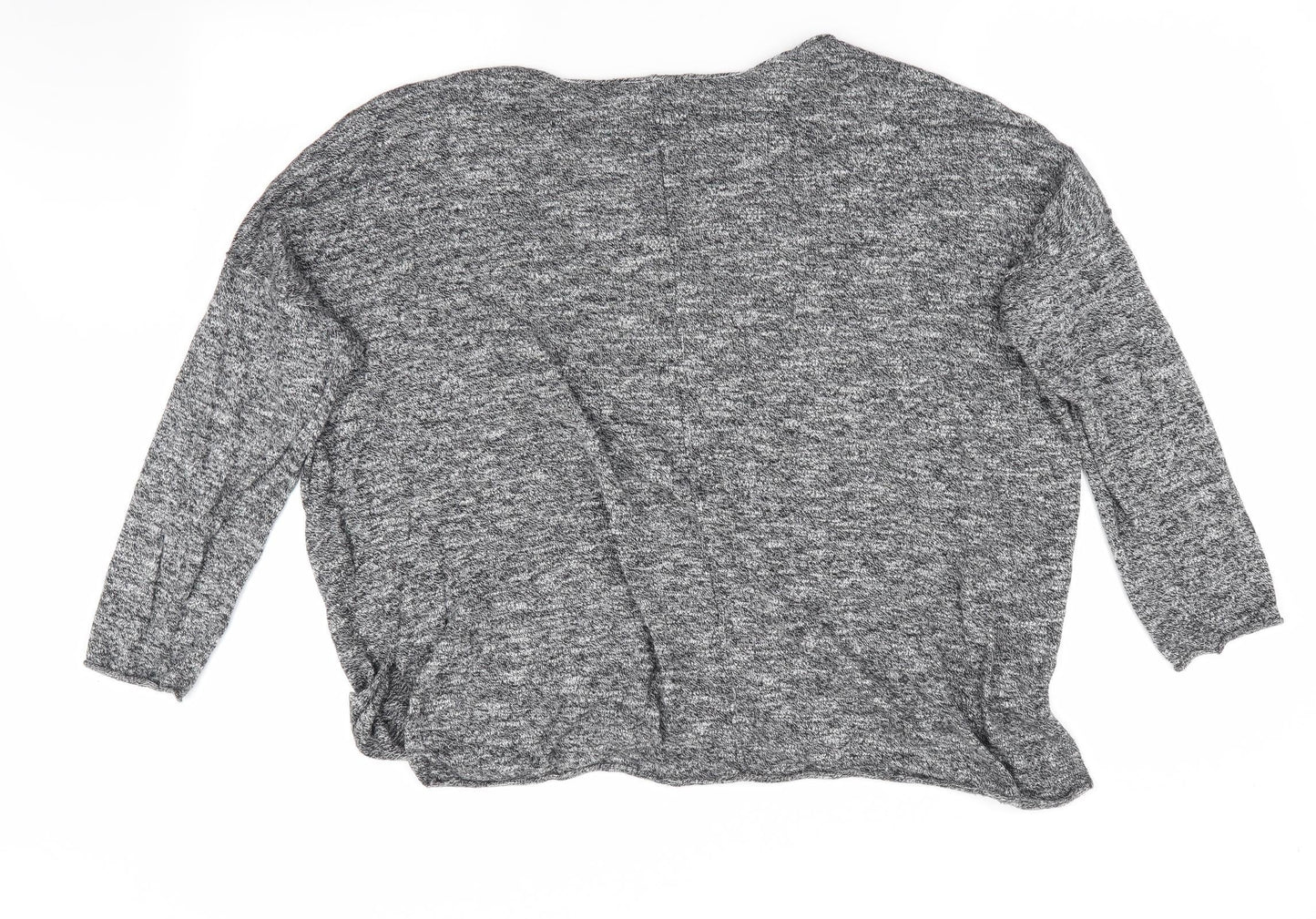Womens UK Size S Zara Black Pullover Jumper