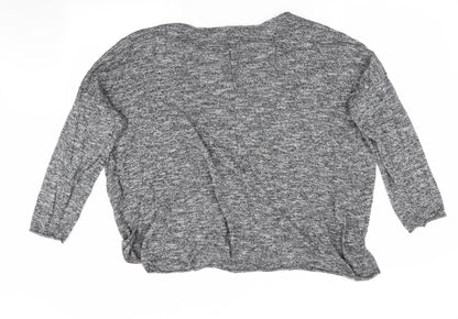 Womens UK Size S Zara Black Pullover Jumper