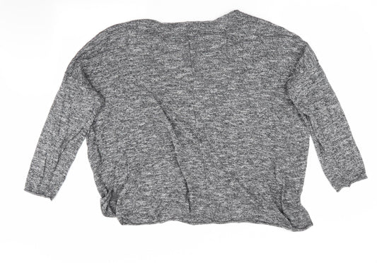 Womens UK Size S Zara Black Pullover Jumper