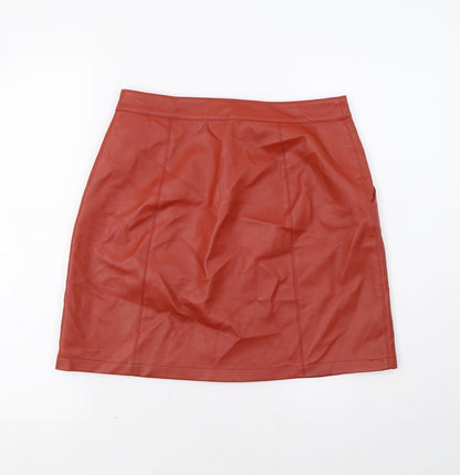 VERO MODA Womens Brown   Mini Skirt Size S
